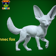 segsghweg.png Fennec fox poses model - decor - 3D print
