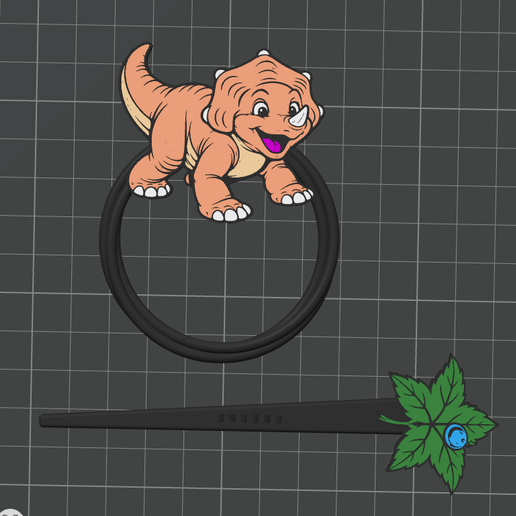 Land before time Cera Hair Pin