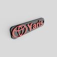 Klíenka_Toyota_Yaris_2020-Feb-07_12-08-51AM-000_CustomizedView5409914662.jpg 3D Toyota Yaris keychain
