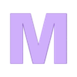 M_M-Box.stl Gift boxes with initial letter