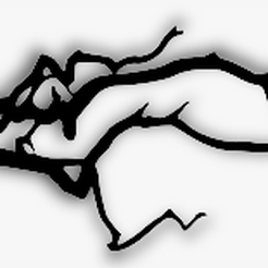 treebranch-removebg-preview.png Fichier STL Branche d'arbre Art mural・Objet imprimable en 3D à télécharger