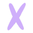 X (1).stl Universal Light Letters A-Z 0-9