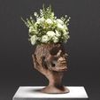 MUC2.jpg Skull and hand flowerpot