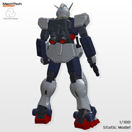 🤖 RX-78XX Gundam Pixy・ 3D File for 3D printing・Cults