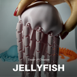 a t ry wa STL file ARTICULATED JELLYFISH - PRINT IN PLACE - NO SUPPORTS・3D printing template to download