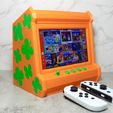 DSC01222.jpg Nintendo Switch Retro Arcade Display *Saint Patrick's Day Edition*