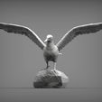 seagull-on-the-stone2.jpg Seagull on the stone 3D print model