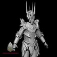 Whole2.jpg Sauron Armour lord of the rings 3D DIGITAL DOWNLOAD FILE