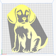 Captura.png Beagle Welpe 2D Wandkunst