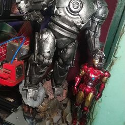 ESCULTURA DO IRON MONGER DA WICKED MARVEL: TESTADA E PRONTA PARA IMPRESSÃO 3D