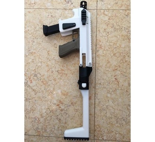 Mini RONI (Carbine conversion for most GBB Airsoft Pistols)