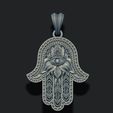 gdferteyrer.jpg Pendentif Hamsa Modèle imprimé en 3D