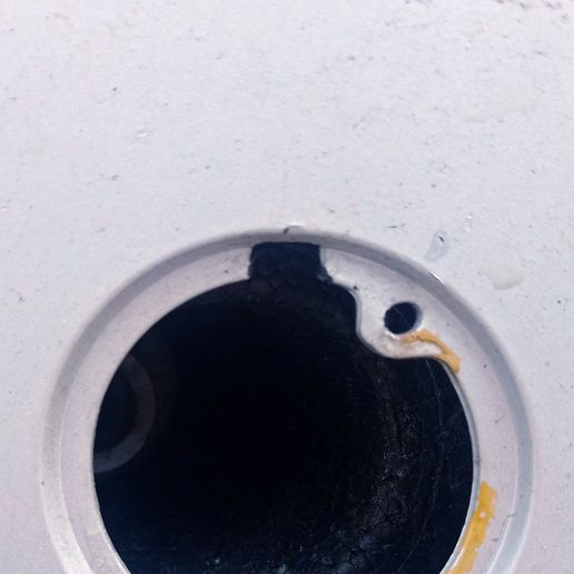 Fiat Linea towbar plug 3D model