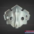 Tokyo_Ghoul_Tatara_Mask_3d_print_model_11.jpg Tokyo Ghoul Tatara Red Mask - Anime Cosplay Halloween