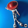 08.png Archivo STL Toy Story - Jessie - Articulado・Modelo para descargar y imprimir en 3D