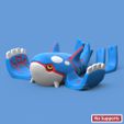Kyogre01.jpg POKEMON - KYOGRE (EASY PRINT NO SUPPORT)