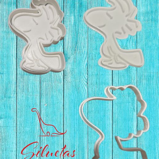 Cookie Cutter Woodstock 3D model