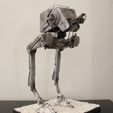 withsnow2.jpg Empire Strikes Back AT-ST 3D printable STUDIO SCALE 3D print model