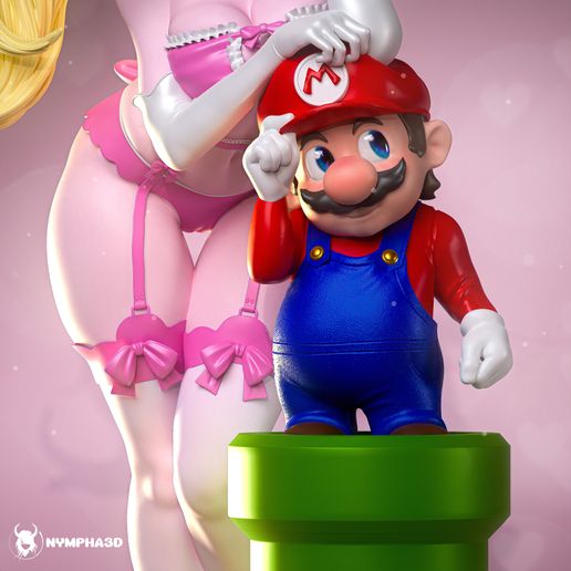 sexy princess peach lingerie Women's Peach Bodysuit Pink Princess Cosplay Lingerie With Choker Stocking