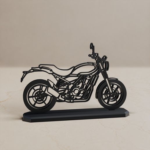 ROYAL ENFIELD GUERRILLA 450 MODELL STAND DECOR