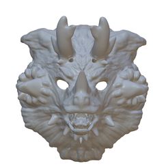 BD918749-9DA7-456D-A3C5-0204B8C3D451.jpeg Antler Werewolf Mask