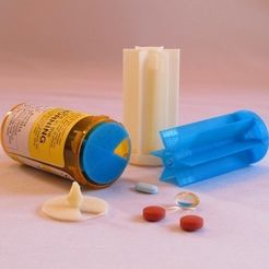 divider_preview_featured.jpg Free 3D file Prescription Vial Divider・3D printing model to download