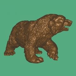 bear.jpg Fichier STL gratuit Ours marchant cnc art・Plan imprimable en 3D à télécharger