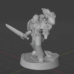 AntiFuzzy-Marine-Front.png Fichier STL gratuit [Anti-Fuzzy] Spécialiste de la marine en colère・Plan à télécharger et à imprimer en 3D