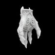 GothicDragonHand10112025.3.jpg Gothic Dragon Hand 3D Print Model Clawed Creature Limb