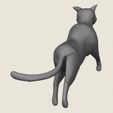 Cat-Jumping-Pose-05.jpg Gato saltando Pose Modelo 3D listo para imprimir