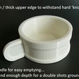 details_display_large.jpg Archivo STL gratis Caja de golpeo de la máquina de café de barista para cafetales・Plan de la impresora 3D para descargar