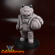 CosmoCat9.png Commander Edgar P. Michi, Fearless Cosmonaut Cat