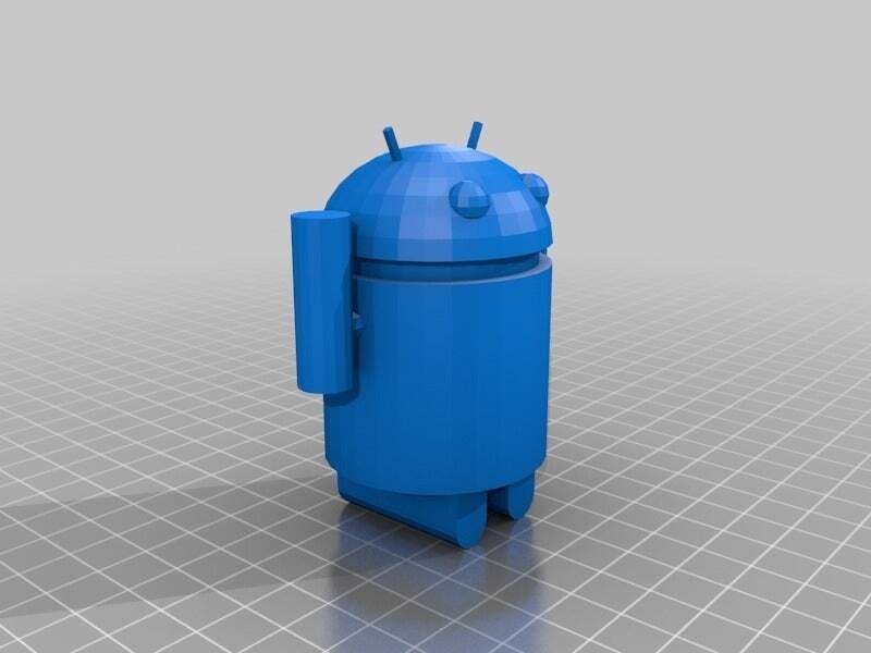 Download free SCAD file Android Figure OLD VERSION • 3D printing ...