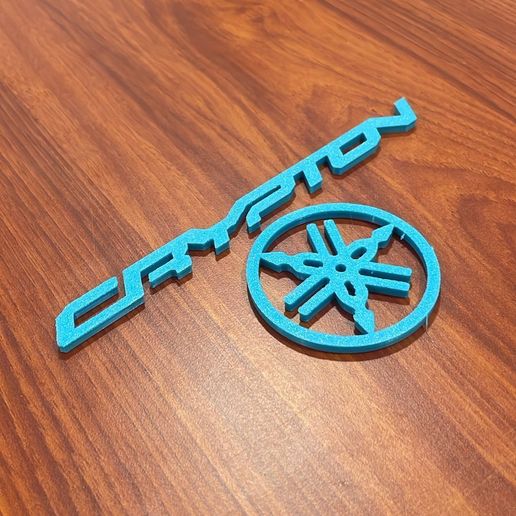 CRYPTON AND YAMAHA LOGO 3D model