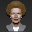 28.jpg Margaret Thatcher bust ready for full color 3D printing