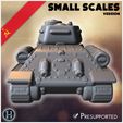 7.jpg T-34-85 M1943 (version réduite) - Armée soviétique WW2 Second Monde Front de l'Est Ostfront RPG Mini Hobby