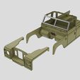 6.jpg LAND ROVER SERIES 3 PICKUP FOR 1:10 RC CHASSIS