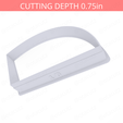 1-3_Of_Pie~4in-cookiecutter-only2.png Slice (1∕3) of Pie Cookie Cutter 4in / 10.2cm