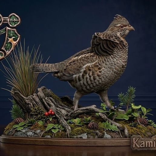 American Ruffed Grouse