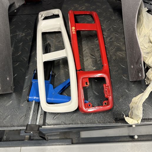 Front bumper light frame left or right for Porsche 944