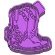 cowboy-boots-1.png Cowboy Boots FRESHIE MOLD - SILICONE MOLD BOX