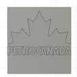 Petro-canada-2.png 1/18 Petro Canada embleme / Petro Canada emblem diecast