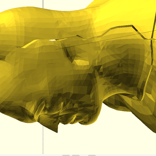 batman_gap.png Busto do Batman pronto para ser moldado em Sandcast