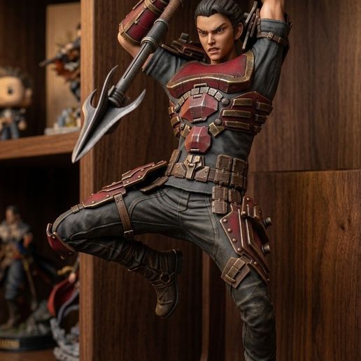 ​KAI | Dynamic Warrior Action Figure | Detailed 3D Figurine