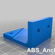 ABS_Anchor.png CR-10 Heatbed Cable Strain Relief