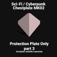 TemplateMK02part3C.jpg PROTECTIVE PLATE - PART 3 OF CHESTPLATEMK02 FACEPLATE