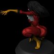 SpiderWoman_7.jpg Spider Woman - Spider Man 3D print model