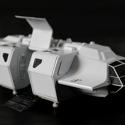 Download file Visitor's Squadship • 3D printing template ・ Cults