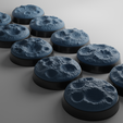 ovw.png 10x 25mm base with moon surface (+toppers)