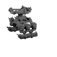 Siege-Triceratops-D1-siege-harness-1.jpg Siege Triceratops Fantasy Miniature